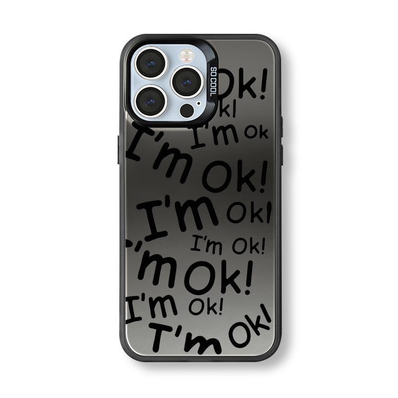 Серебристый нишевый чехол для телефона для iPhone 12/13/14/16/17, 15 цветов, Трансграничный