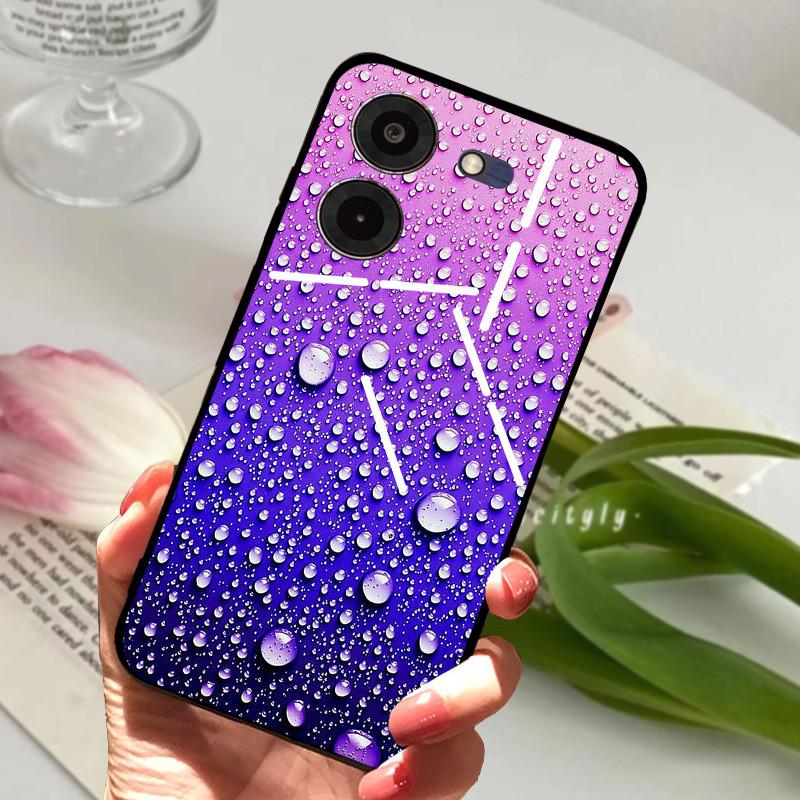 Чехол для Tecno Pova 5 Pro 5G Pova5 4G Мягкий Силикон ТПУ Задняя Крышка Телефона Для Tecno Pova Neo 3 Ударопрочный Бампер LH6n Мультяшный