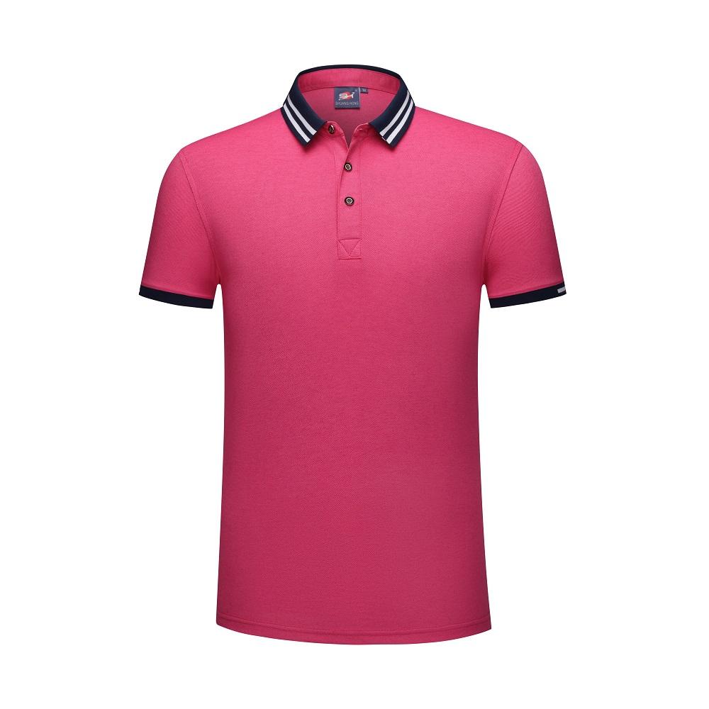 SH 973 220G Ice Ion Two Tone White Edge Color Insert Collar POLO