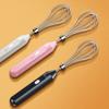 Electric Handheld Egg Whisk Mixer 3-Speed Control Rechargeable Cordless Hand Mixer Portable Mini Whisk for Cooking
