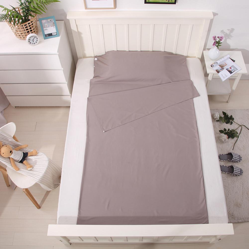 Легкий спальный мешок-вкладыш, туристический лист для кемпинга на открытом воздухе, в отеле