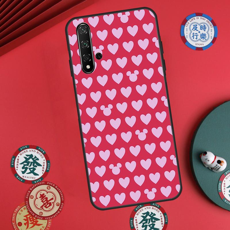Сердечки Мультяшные Девочки Для Huawei Nova 5T 10 9 SE 7i 8i 11i 12i Y73 Y90 Y70 Y72 Y61 Y91 P60 Pro P30 P40 Lite Чехол