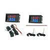 Temperature Meter Digital Display 4-28V Temperature Probe Detector Gauge Used for Car