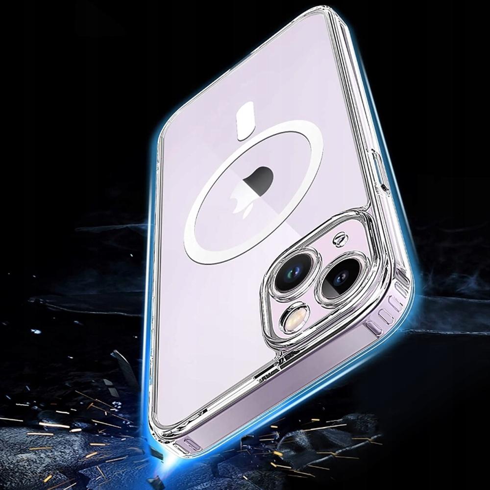co2 Magnetic Case Clear Case Reinforced For Magsafe Iphone 14 Plus