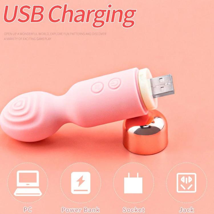 Мощный АВ-вибратор с 10 скоростями для женщин, стимулятор сосков, точки G, клитора, волшебная палочка, дилдо, женская мастурбация, взрослые секс-игрушки