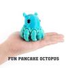 Пластик PLA 3D-печатная модель осьминога Многосуставная 7 цветов Животное Симуляция Модель Подвижный Осьминог Настольные украшения Детские