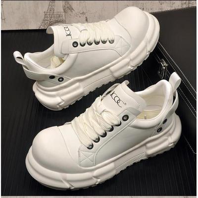 Новые демисезонные универсальные повседневные кеды на толстой подошве, модная спортивная обувь с увеличением роста, противоскользящие кеды