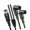 Профессиональный 3-контактный разветвитель 1 гнездо на 2 штекера для микрофонного кабеля, 3-контактный Y-разветвитель, сбалансированный разветвитель