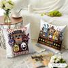 Игровой F-Five Nights At Freddy'S Наволочка Натуральный Лен Органическая Ткань Двусторонняя Печать Диван Домашний Декор Подарок Наволочка