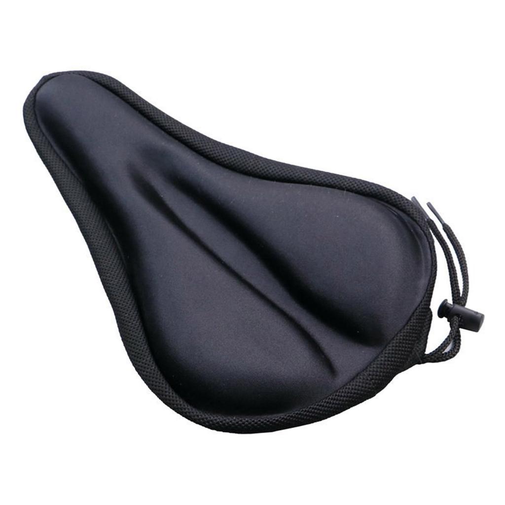 Gel Bike Seat Cover Padded Bicycles Saddle Covers Comfortable Exercise Bike Seat Cushion Cover for Cycling Mountain Bike