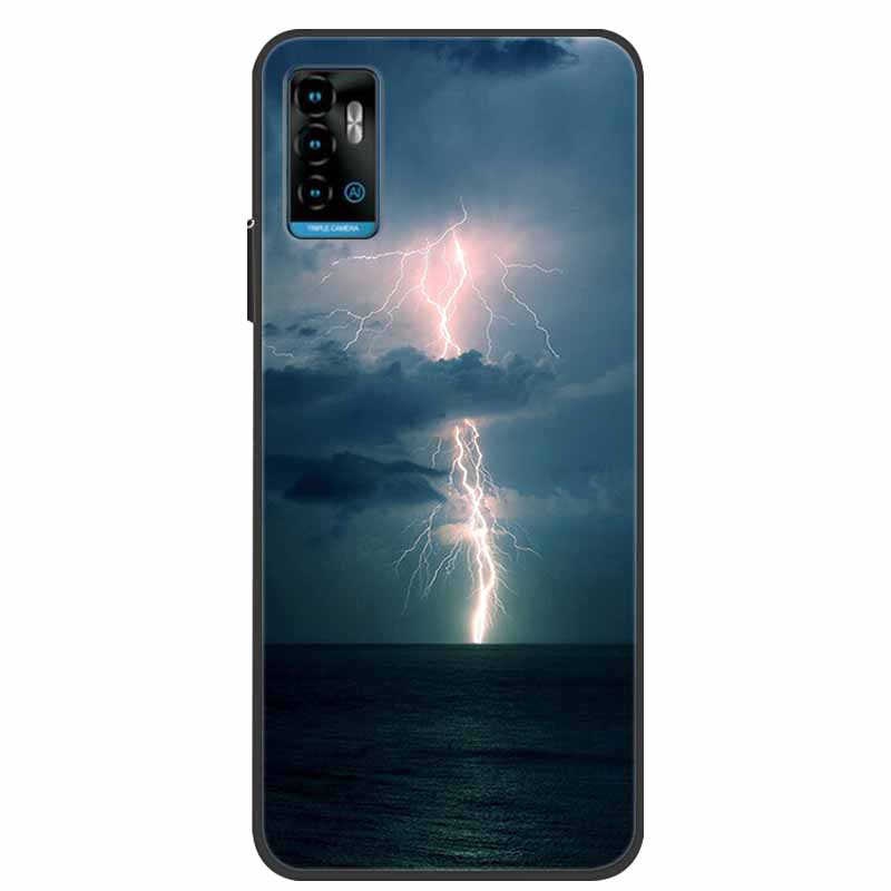 Для ZTE Blade A71 Чехол Силиконовая Задняя Крышка Чехол для Телефона Для ZTE Blade A71 Мягкие Чехлы для ZTE BladeA71 A 71 2021 Защитный Бампер
