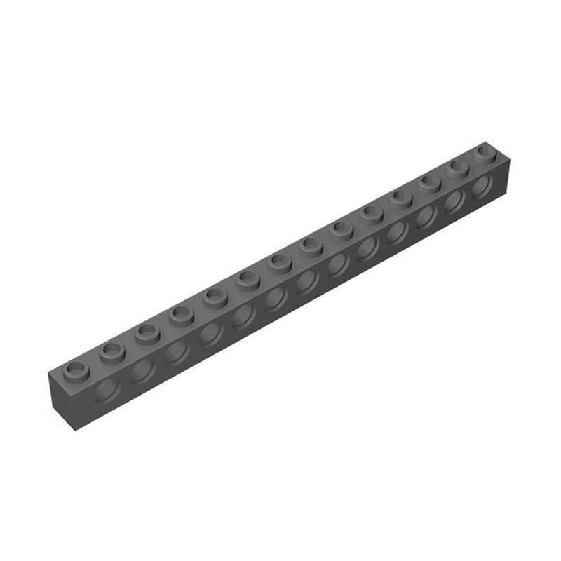 Нетоксичные 10 шт. 3 Строительных блока Технические детали Moc 1x14 с 13 отверстиями Перфорированные кирпичи Собираемые части Длинный балочный конструктор