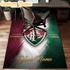 Custom Name Fluminense Fc Crest Rug Office Rug Chair Mat Non Slip Carpet Rugs for Bedrooms Dining Room Living Room Home Decor gifts