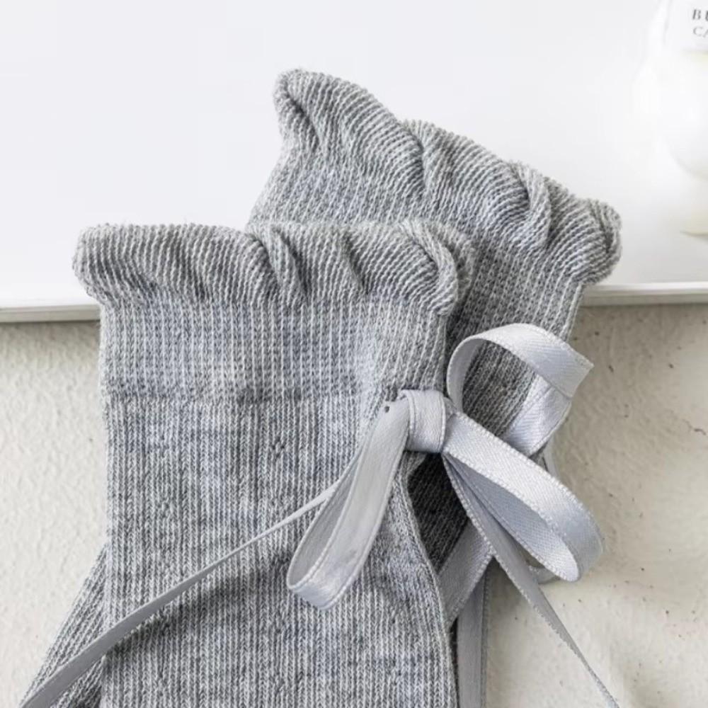 Mesh Thin Children's Calf Sock Solid Color Child Knee High Socks Baby Girl New Socks