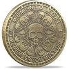 Монетка-челлендж «Memento Mori»: Поднимите свою ежедневную стоическую практику с помощью медальона Amor Fati - Идеальный подарок для стоика и металлический жетон EDC для принятия