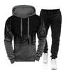 Autumn Winter Men's Tracksuit Hoodies and Sweatpants 2 Piece Set Fashion Casual Streetwear Male Jogging Suit