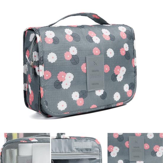 Водонепроницаемый органайзер для хранения косметики с несколькими карманами, подвесная сумка для ванной комнаты