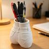 Butt Pen Holder, 3D Printed Female Form Pencil Cup, Body Art Booty Shaped White Desk Organizer for Home Office Supplies