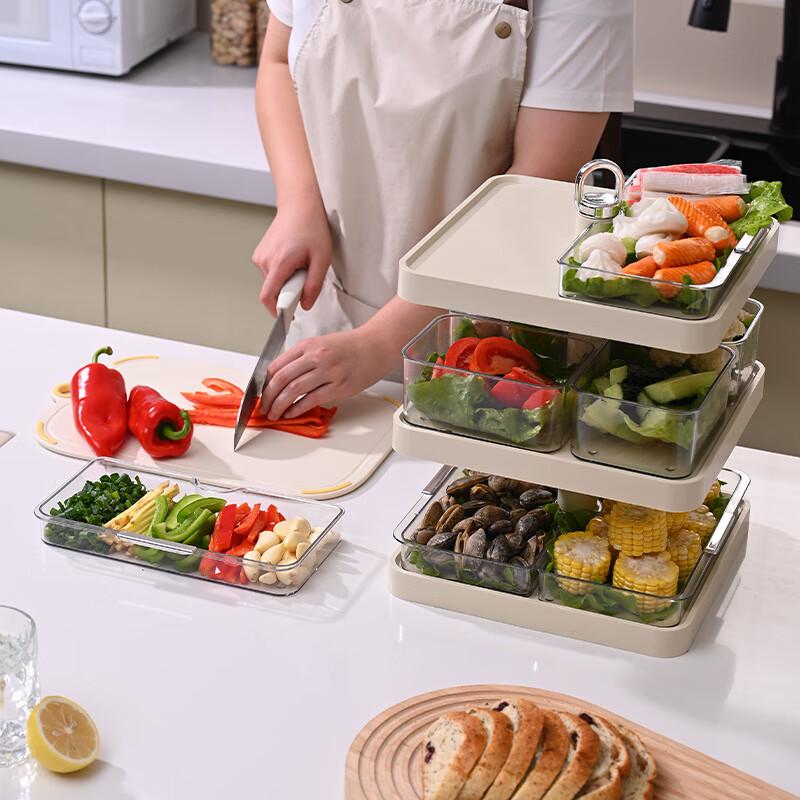 Multi-Layer Kitchen Prep & Storage Rack