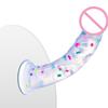 Colored Egg Free Silicone Dildo For Men And Women Anal Plug  Straight Rod  Fake Penis