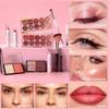 Набор косметики для женщин и подростков, Универсальные наборы макияжа для девочек с тенями для век, Помадой, Тушью, Гелем для бровей, Консилером, Карандашом для глаз, Карандашом-хайлайтером