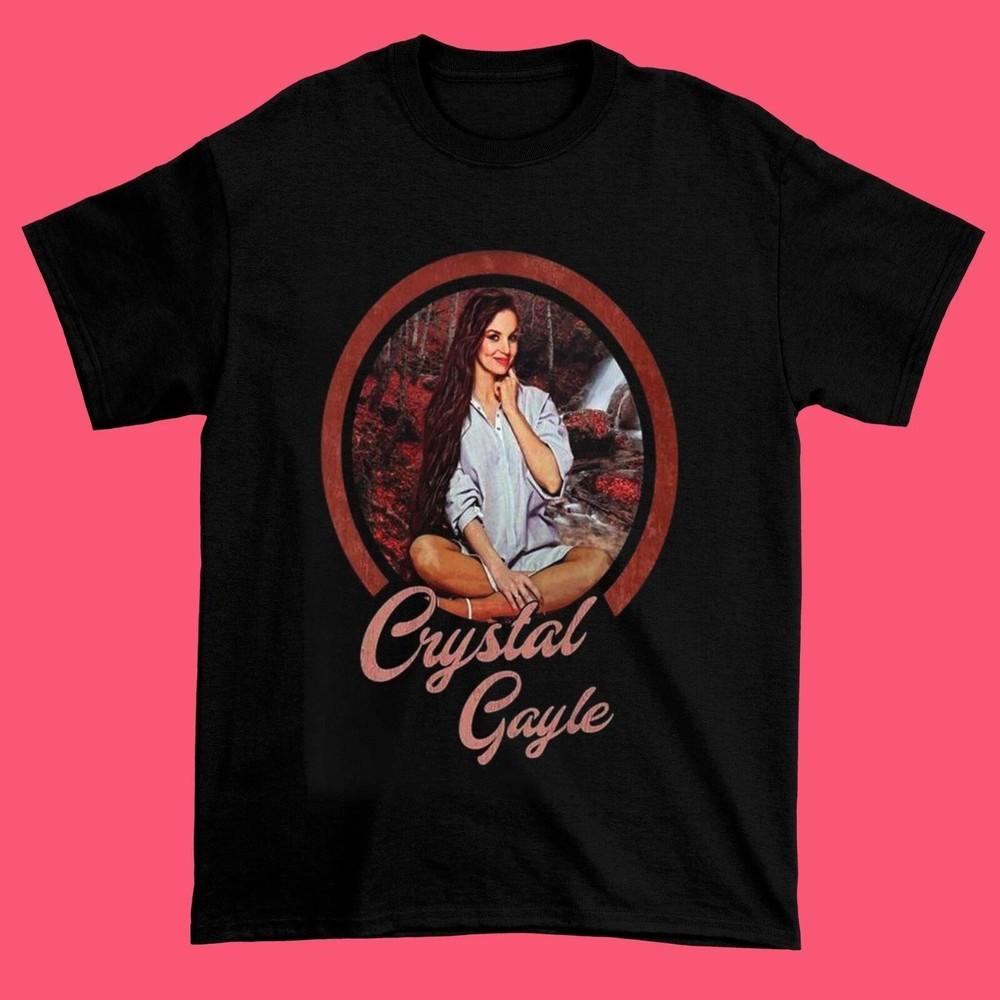 Crystal Gayle Heavy Cotton Black S-234XL Unisex Classic T-Shirt Unisex T-Shirt