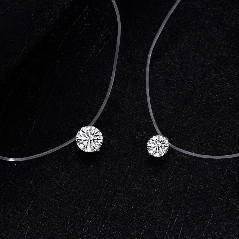 Подвеска-ожерелье из стерлингового серебра 925 пробы «Слезы русалки» с муассанитом - Элегантный подарок для женщин.