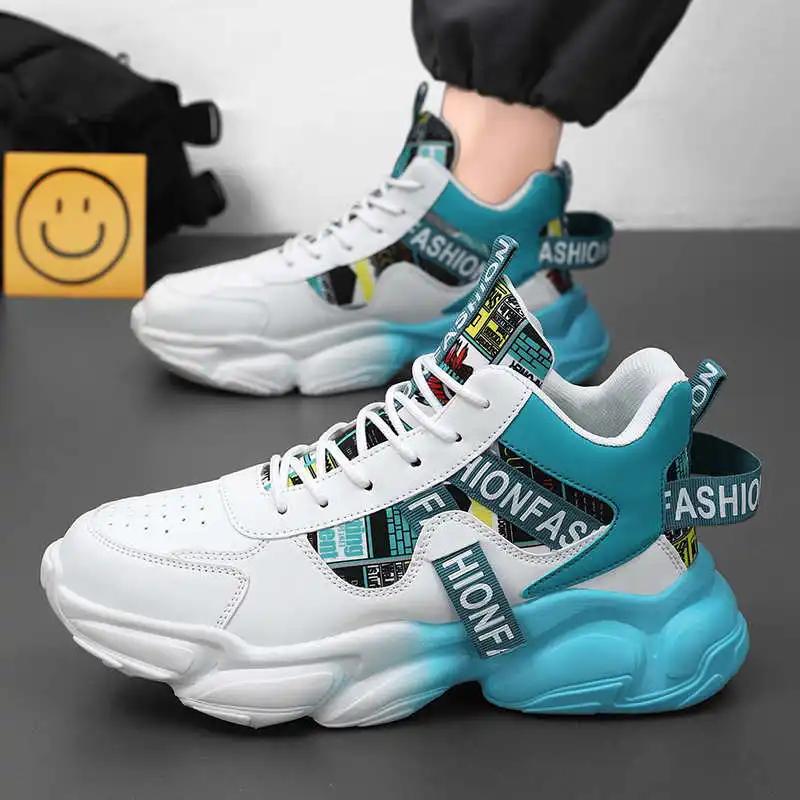 Fashion Natural Leather Lace Up Women's Sneakers For Sports Mary Jane Plus Size Women's Boots Shoes Shoes Shoes Athlete Traning