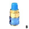 R134A Low High Auto Car Quick Coupler Connector Brass Adapters Conditioning Car Refrigerant Air I1D6