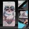 Elegant Owl Pattern PU Leather Wallet Phone Case–Magnetic Clasp,Shockproof & Card Slots for iPhone,Samsung,Huawei,Xiaomi,Moto,Oppo,Infinix and More