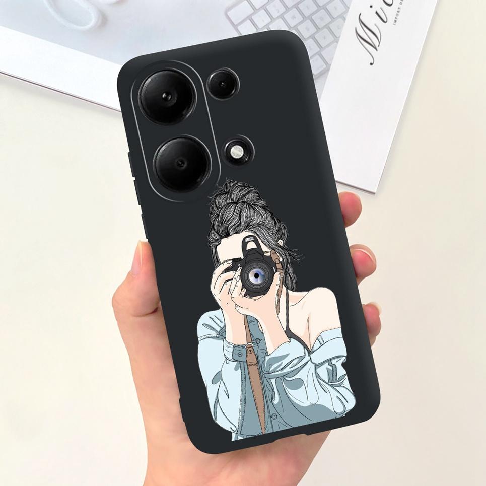 Для Xiaomi Redmi Note 13 Pro 4G 5G Чехол Redmi Note 13 Pro Plus Note13 4G Обложка Funda Coque Роскошный Силиконовый Мягкий ТПУ Маска для Телефона