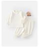 Baby Cotton Knit Lace Home Wear Set - Soft, Skin-Friendly, and Comfortable for Spring and Autumn