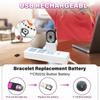 Светодиодная шапка для взрослых, перезаряжаемая USB-налобная шапка со светодиодным браслетом, зимняя теплая вязаная шапка с ночником, подходит для кемпинга, бега, прогулок