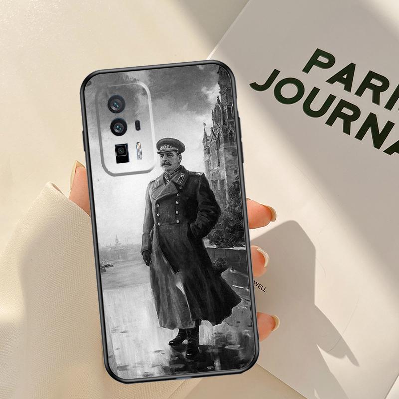 Russian Stalin Ussr Case For Xiaomi 14 15 Ultra 13T 14T 15T 17 Pro Max POCO X7 X5 X6 Pro F5 F6 F7 F8 Pro Coque