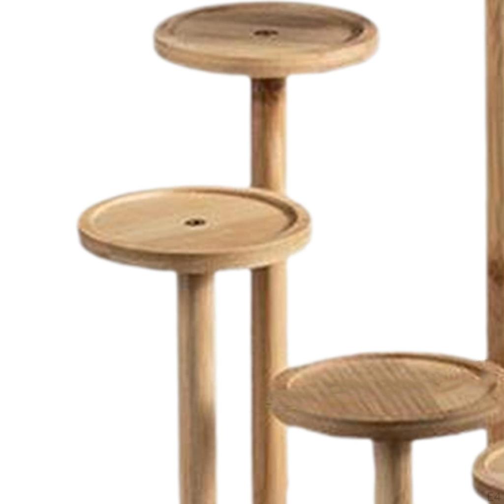 Modern Wooden Plant Stand for Home Decor