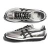 ONITSUKA TIGER Edr 78 Устойчивые к истиранию Низкие Повседневные Кроссовки Унисекс Серебристо-Черные 1183C530-020