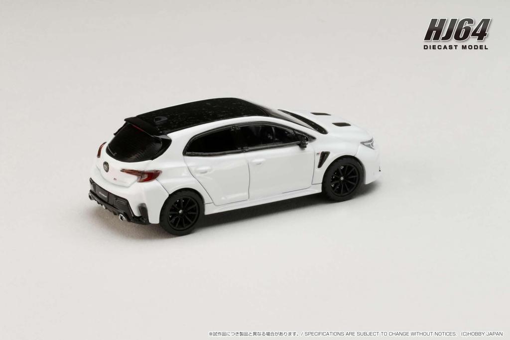 HJ64 Toyota GR Corolla RZ Super White II Завершенный продукт 1/64