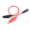 Sale Dc 5.5Mm X 2.1Mm Dc Female/Male Jack Connector To 2 Alligator Clip Power Cable A