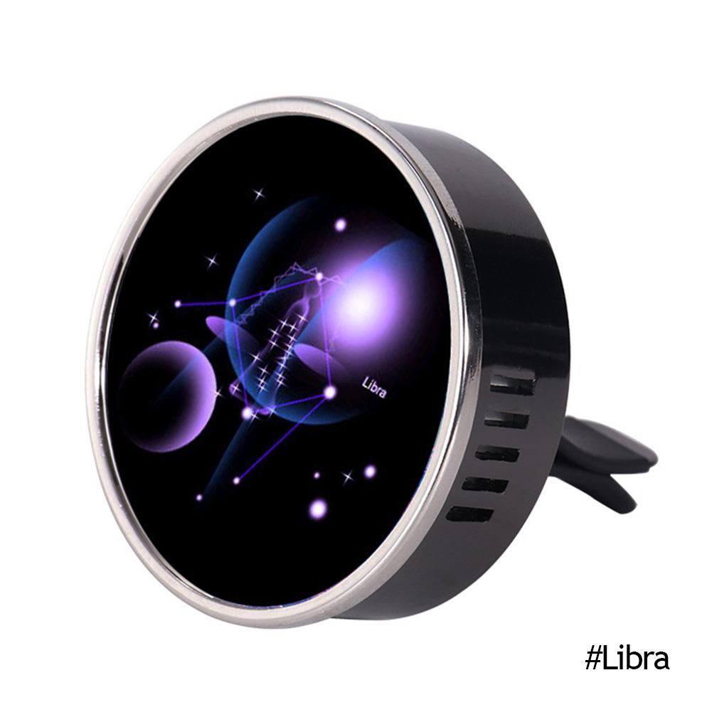 Автомобильный освежитель воздуха на выходе, 12 созвездий, тема, диффузор для духов, ароматерапевтический декор, зажимы, освежитель воздуха, подарок