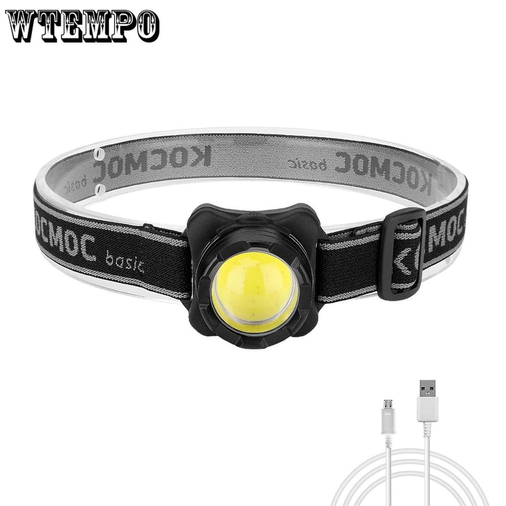 USB Charging Head Lamp Strong Headlight Outdoor Night Riding Climbing Night Riding Lights Running Headlights