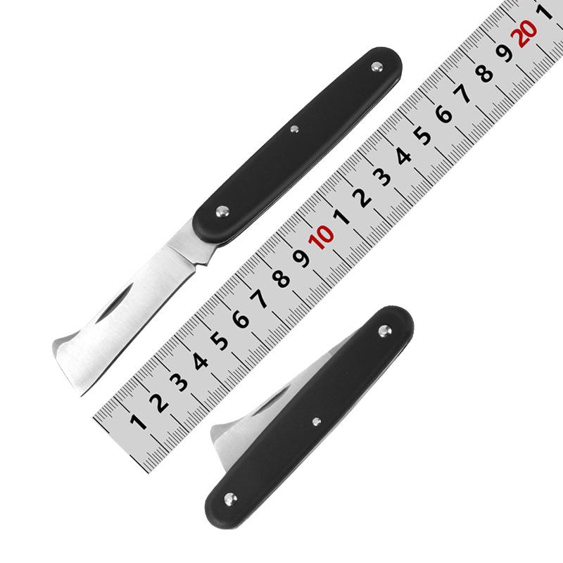 Инструменты для прививки Складной нож для прививки Профессиональный садовый резак для прививки Нержавеющая сталь Деревянная ручка Нож для прививки