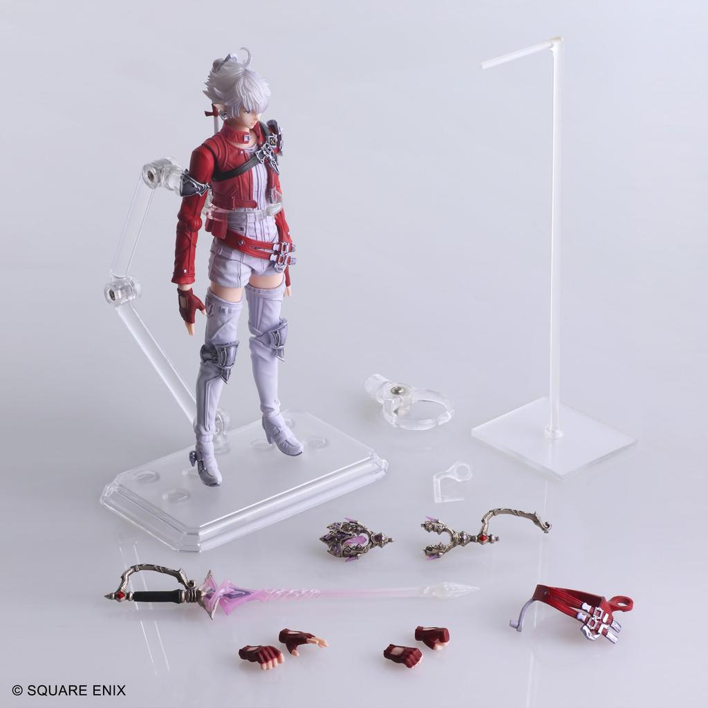 Final Fantasy XIV Bring Arts Alizee PVC Painted Movable Figure -