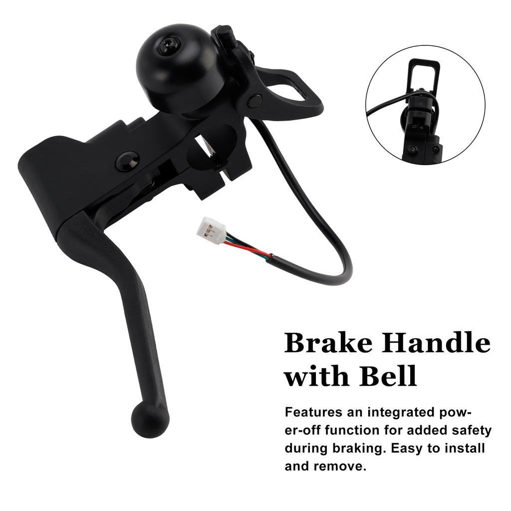 Brake Handle with Bells Compatible with Xiaomi 4Pro (1st Gen) E-Scooter