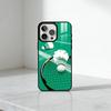 Спортивный чехол для телефона с бадминтоном для iPhone 17, 16, 15, 14, 13 Plus, Pro Max, магнитный для Magsafe, беспроводная зарядка