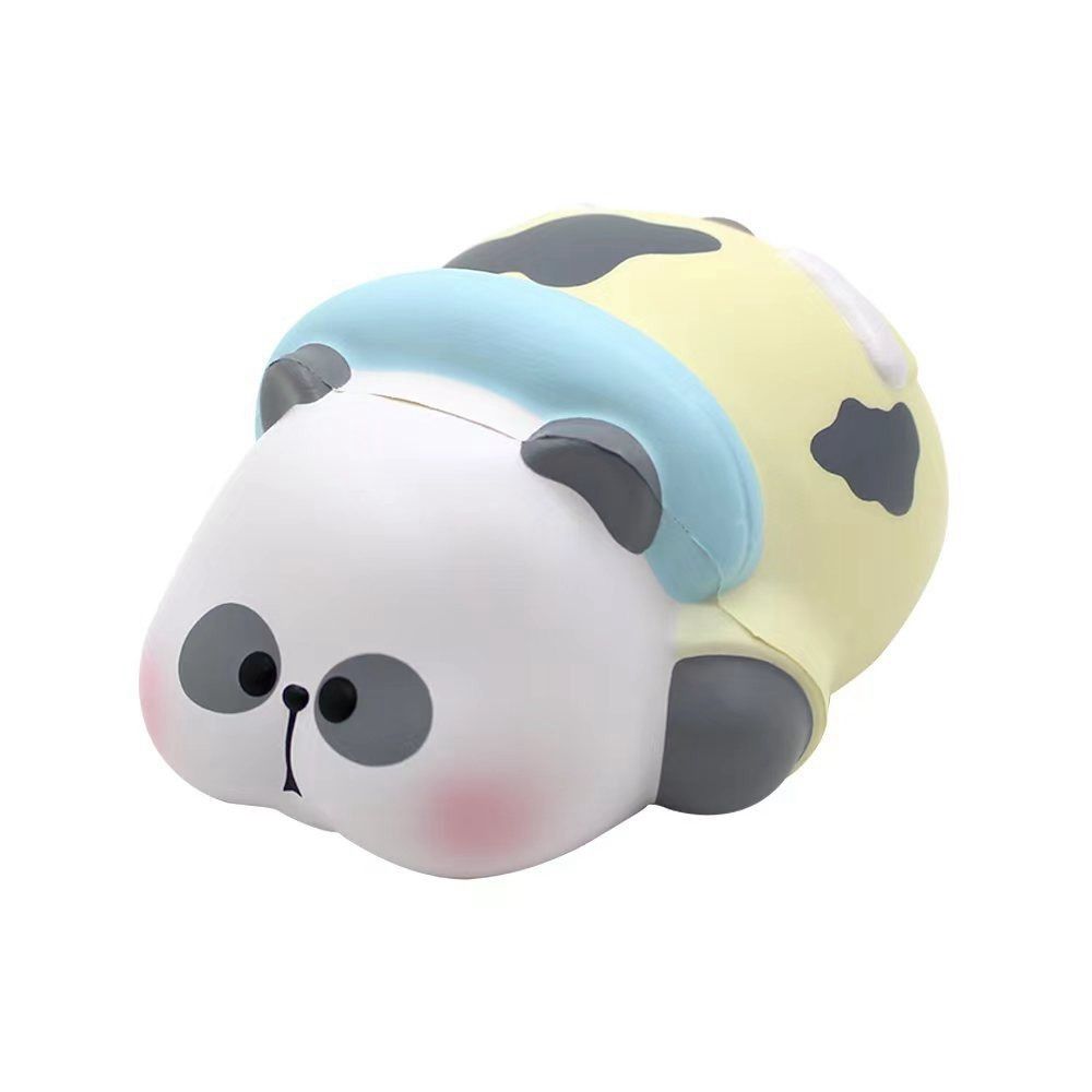 Новая ПВХ игрушка-антистресс Панда, медленно поднимающаяся, сжимаемая, игрушка для снятия стресса, подарок, сжимаемая игрушка для взрослых