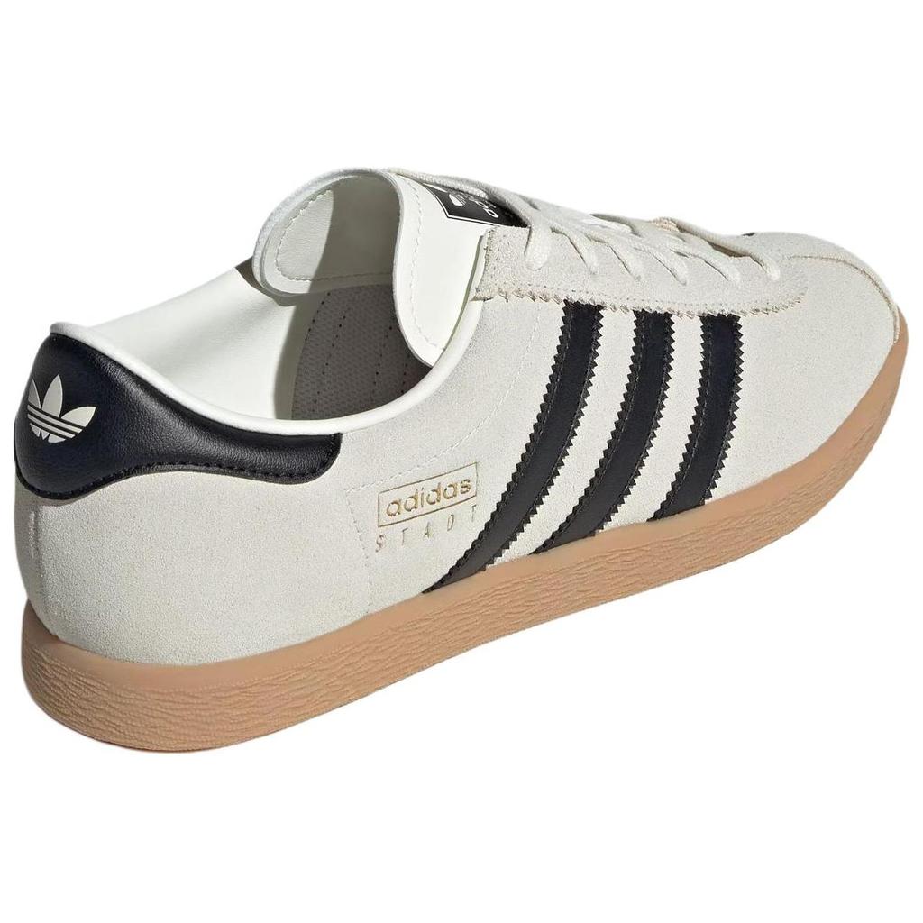 Adidas Originals Stadt Мягкие Удобные Тонкая Подошва Прочные Низкие Кеды для Скейтбординга Унисекс Кроссовки Серые JR6343