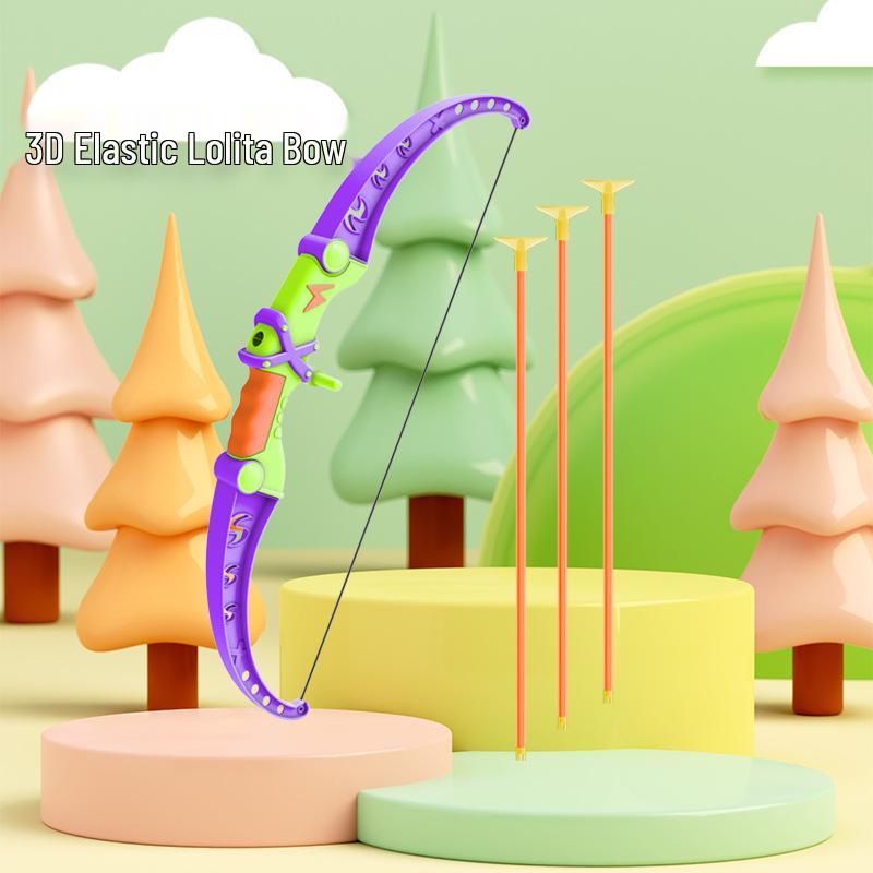 Children's Suction Cup Bow & Arrow Set - Indoor/Outdoor Archery Toy for Boys & Girls