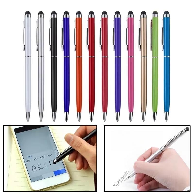 1 шт. 2 в 1 Полезный дизайн Планшет для iPad Смартфон Сенсорный экран Стилус+Шариковая ручка Стилус для сенсорного экрана смартфона