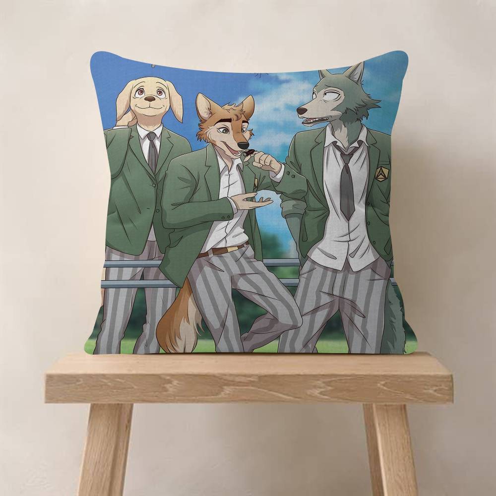 1 шт. Аниме Beastars Наволочка Подушка-плед для дивана автомобиля Рождественский подарок
