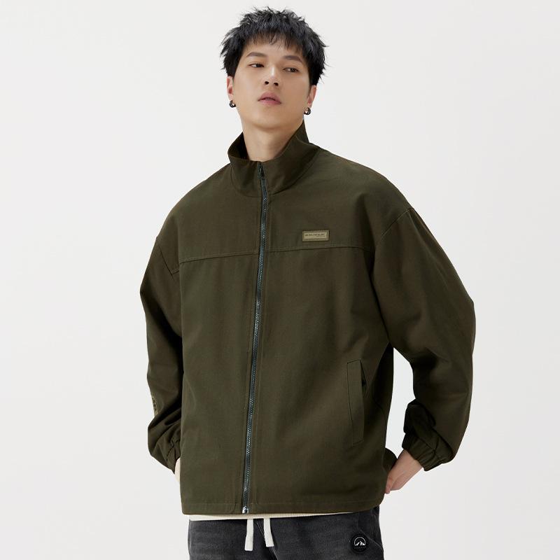 Американский модный бренд Army Green Casual Jacket Men's Loose Large Size Universal Flight Instructor Jacket Top Trendy
